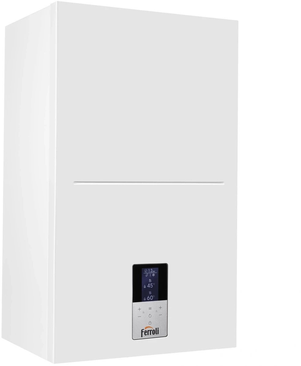 Ferroli Kocioł kondensacyjny BlueHelix HiTech RRT 28 K z wbudowanym zasobnikiem c.w.u. ze stali nierdzewnej poj. 50 l