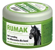 Akcesoria jeździeckie - Vetos-Farma Vetos-Farma RUMAK Żel z arniką na stłuczenia dla koni 500g 32973-uniw - miniaturka - grafika 1