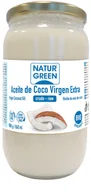 Olej spożywczy - Olej kokosowy Naturgreen Extra Virgin 800 g (8436542192613) - miniaturka - grafika 1