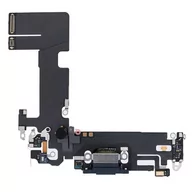 Części serwisowe do telefonów - Gniazdo złącze port ładowania mikrofon dolny taśma flex do Apple iPhone 13 (OEM Oryginał) (Czarny) - miniaturka - grafika 1