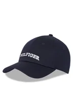 Czapki damskie - Tommy Hilfiger Czapka z daszkiem Hilfiger Prep Cap AW0AW16040 Granatowy - miniaturka - grafika 1