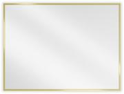 Lustra - Mexen Loft lustro łazienkowe prostokątne 80 x 60 cm, rama złota - 9852-080-060-000-50 - miniaturka - grafika 1