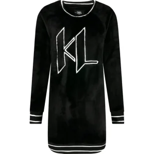 Karl Lagerfeld Kids Sukienka - Sukienki i spódniczki dla dziewczynek - miniaturka - grafika 1