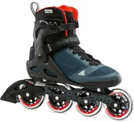 Rolki - Rollerblade Macroblade 90 Orion Blue / Spicy Orange 2023 - miniaturka - grafika 1