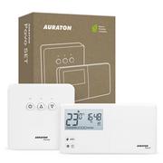 Regulatory i termostaty - AURATON Pavo SET - Tygodniowy, bezprzewodowy regulator temperatury ze sterownikiem urządzenia grzewczego (zestaw), (następca modelu R30 RT) - miniaturka - grafika 1