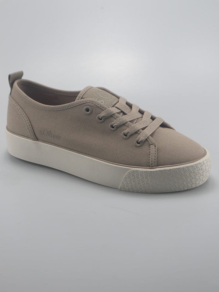 s.Oliver Sneakersy w kolorze khaki