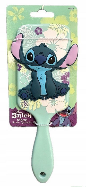 Disney Stitch Szczotka do włosów zielona