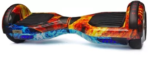 Deskorolka Elektryczna Balansowa 6,5" Z Aplikacją Red-blue Fire - Deskorolki - miniaturka - grafika 1