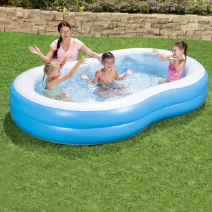 Bestway Basen rodzinny Big Lagoon, 262x157x46 cm - Baseny ogrodowe - miniaturka - grafika 1