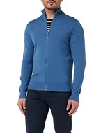 Swetry męskie - Tommy Hilfiger Kardigany męskie, Blue Coast, M - miniaturka - grafika 1
