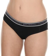 Bielizna sportowa damska - Brubeck Figi damskie hipster Active Wool czarne r. XL HI10190 - miniaturka - grafika 1