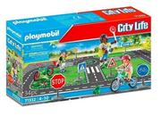 Figurki dla dzieci - Zestaw z figurkami City Life 71332 Kurs rowerowy - miniaturka - grafika 1