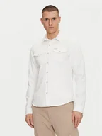 Koszule męskie - Guess Jeans Koszula M5GH55 D5NW1 Biały Regular Fit - miniaturka - grafika 1