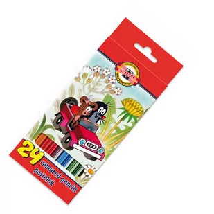 Koh-i-noor Koh-I-Noor Kredki Szkolne Krecik 24 kol 3654024020KS2404 - Przybory szkolne - miniaturka - grafika 2