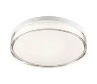 Lampy sufitowe - Redo 01-3732 - LED Plafon FRISBI LED/18W/230V 3000/4000K IP44 biały - miniaturka - grafika 1