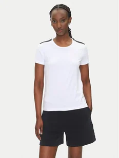 EA7 Emporio Armani T-Shirt 7W000497 AF14880 U0002 Biały Regular Fit - Koszulki i topy damskie - miniaturka - grafika 1