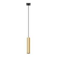 Lampy sufitowe - Lampa Wisząca LAGOS 1 złoty połysk - miniaturka - grafika 1