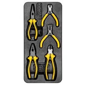 Kombinerki i obcęgi - Topex Zestaw szczypiec 79R512 5 elementów) - miniaturka - grafika 1