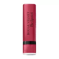 Szminki - Bourjois Rouge Velvet The Lipstick, matowa pomadka do ust 03 Hyppink chic 2.4 g - miniaturka - grafika 1