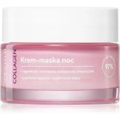 Maseczki do twarzy - MIRACULUM Pro-Skin Collagen Krem-maska noc 50 ml - miniaturka - grafika 1