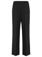 Spodnie damskie - Marc O'Polo Spodnie palazzo M08 0157 10189 Brązowy Relaxed Fit - miniaturka - grafika 1