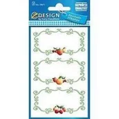 Książki kucharskie - Avery Zweckform praca zbiorowa Naklejki na przetwory, owoce 5 - miniaturka - grafika 1