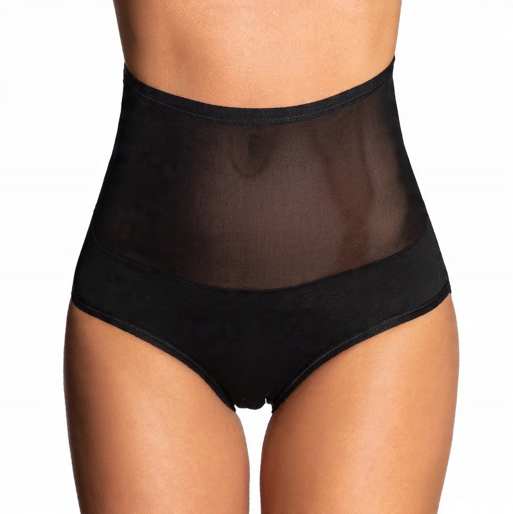 MEDINOVA Majtki Wyszczuplające Korygujące Bawełniane Wysoki Stan S