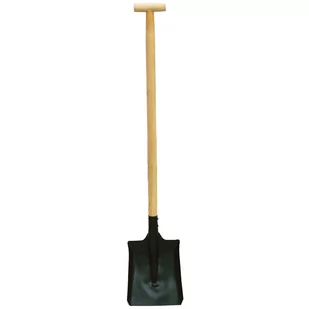 Pro Łopata węglowa 240*315mm z trzonem drewnianym dł.115cm - Łopaty i widły - miniaturka - grafika 1