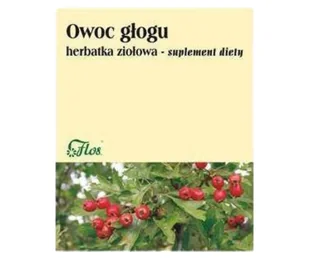 zioła sypkie GŁÓG OWOC suplement diety FLOS 50g - Zioła - miniaturka - grafika 1