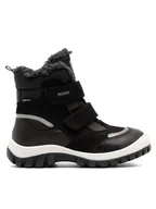Buty dla dziewczynek - Lasocki Young Śniegowce STAR CI12-1797-24A(IV)CH Czarny - miniaturka - grafika 1