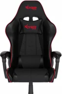 Fotele gamingowe - FOTEL GAMINGOWY CYBER CHAIRS SELECT RED - CZARNY - BIUROWY - miniaturka - grafika 1