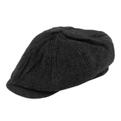 Czapki dla dzieci - KASZKIET Męski Alessio Stylowy Elegancki NEWSBOY CAP Jesień Zima RETRO - miniaturka - grafika 1