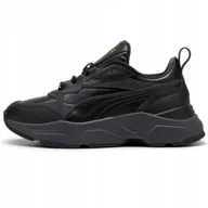 Sneakersy damskie - Buty damskie sneakersy Puma Cassia Lux sportowe 39783703 czarne 37 - miniaturka - grafika 1