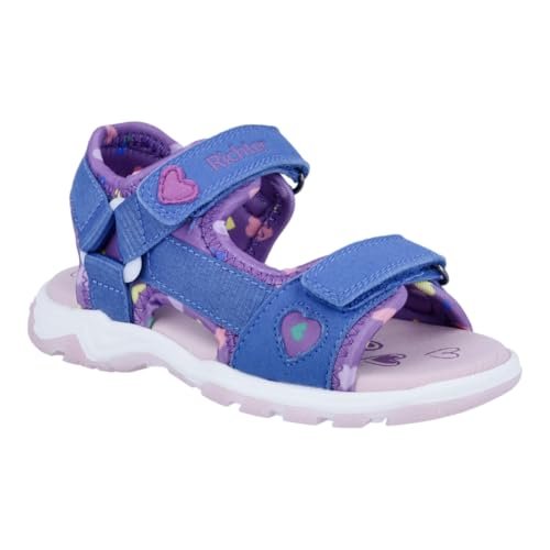 Richter Buty dziecięce dla chłopców i dziewczynek, sandały Leonie, tora/Hearts or./różowe, 30 EU