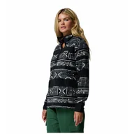 Bluzy sportowe damskie - Bluza damska Columbia Benton Springs™ Printed Half Snap Rozmiar: M / Kolor: czarny - miniaturka - grafika 1