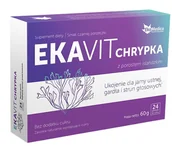 Przeziębienie i grypa - EKAMEDICA SP. Z O.O. S.K. EkaMedica Ekavit Chrypka z porostem islandzkim 24 pastylki do ssania 3817221 - miniaturka - grafika 1