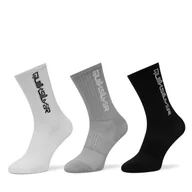Skarpetki męskie - Skarpety Quiksilver AS_QUIKSILVER_100W_SS25 (3-PACK) Biały - miniaturka - grafika 1