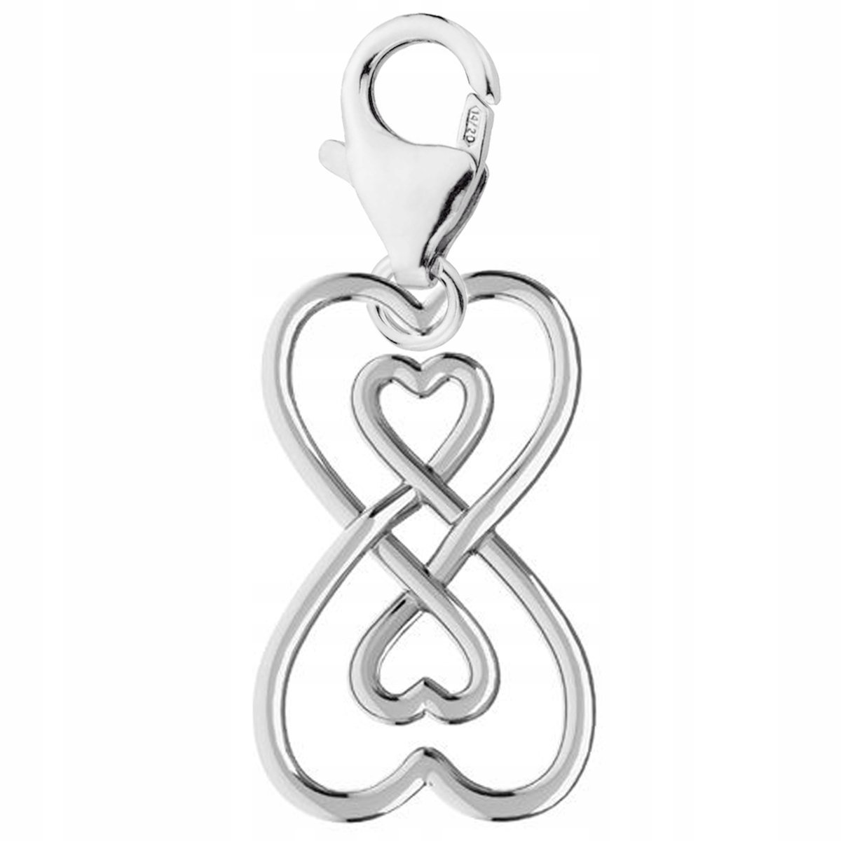 Zawieszka wisząca Nieskończoność srebro 925