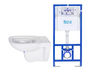 Roca Debba 35,5x54x40 ze stelażem biała A8900900RE - Miski WC - miniaturka - grafika 1