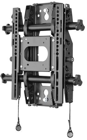Chief Fusion Small Tilt Wall Mount Single Stud - Zestaw montażowy - do LCD-Display - Czarny - Rozmiar ekranu: 61-81.3 cm 24