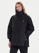 Kurtki damskie - Guess Kurtka zimowa V5BL13 WHHZ2 Czarny Regular Fit - miniaturka - grafika 1