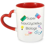 Kubki - Kubek prezent dla nauczycielki BIOLOGII + imię, 2 - miniaturka - grafika 1