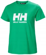 Koszulki i topy damskie - Koszulka Damska Helly Hansen W Hh Logo T-shirt 2.0 Bright Green (34465) L - miniaturka - grafika 1