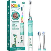 Szczoteczki do zębów dla dzieci - Szczoteczka soniczna do zębów Seago SG-977 ( zielona ) - miniaturka - grafika 1