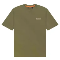 Koszulki męskie - Koszulka męska Napapijri NP0A88TRG0A S-SMALL BOX SS Zielona - miniaturka - grafika 1