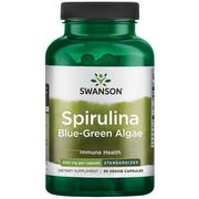 Suplementy naturalne - SWANSON Spirulina Blue-Green Algae (90 kaps.) - miniaturka - grafika 1