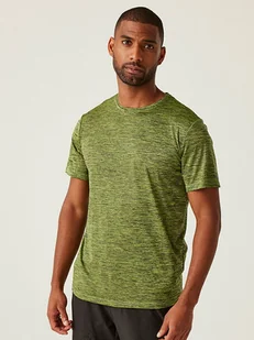 Regatta Koszulka funkcyjna "Fingal Edition" w kolorze zielonym - Koszulki sportowe męskie - miniaturka - grafika 1