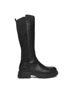 Kozaki damskie - Rieker Kozaki CEO-Z9158-00 Czarny - miniaturka - grafika 1