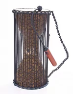 Instrumenty perkusyjne - Toca TO804590 Talking Drum Freestyle African Mask 8x16" z pałeczką T-TLKD TTLKD - miniaturka - grafika 1