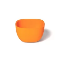 Miseczki i talerzyki dla dzieci - Avanchy La Petite Silikonowa Miseczka Dla Dziecka 4M+ Orange - miniaturka - grafika 1